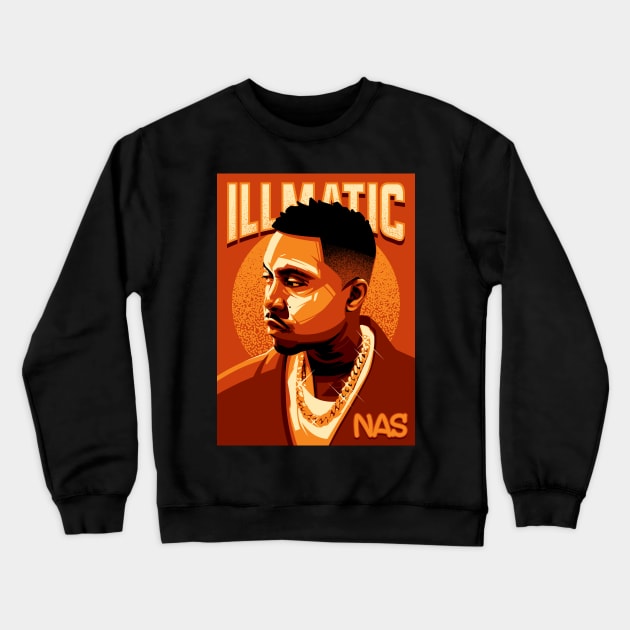 Illmatic Crewneck Sweatshirt by Poppyska